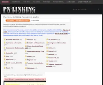 Plateforme-Netlinking.com(Symfony Installed) Screenshot