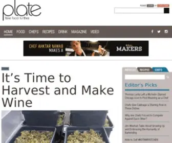 Plateonline.com(Take Food Further) Screenshot