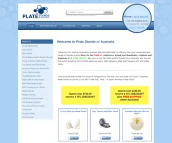 Platestands.com.au(Plate Stands) Screenshot