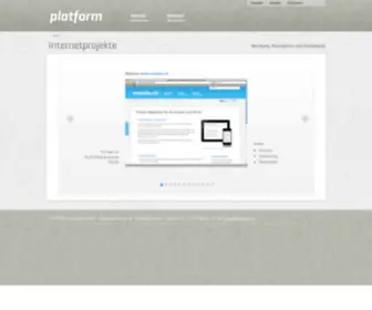 Platform.ch(PLATFORM.solutions GmbH) Screenshot