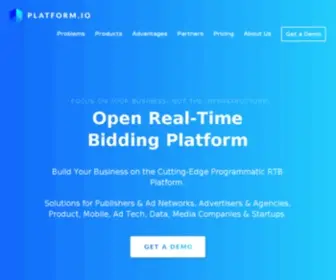 Platform.io(Real-Time Bidding Platform) Screenshot