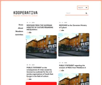 Platforma-Kooperativa.org(Kooperativa) Screenshot