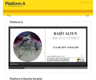 Platformarmoni.com(Platform A by Armoni Art Gallery) Screenshot