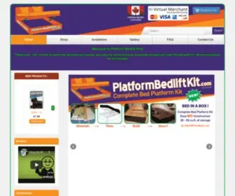 Platformbedliftkit.com(Platform Bed Lift Kits) Screenshot