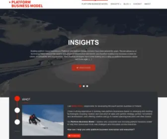 Platformbusinessmodel.com(Platform Business Model) Screenshot