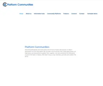 Platformcommunities.com(Platform Communities) Screenshot