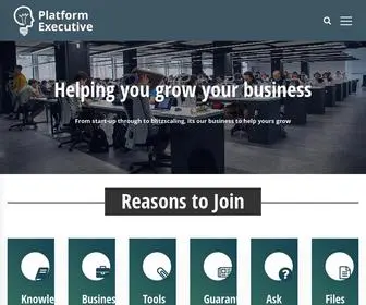 Platformexecutive.com(Platform Executive) Screenshot