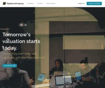 PlatformfinancecFo.com(Platform Finance CFO) Screenshot