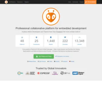 Platformio.org(Your Gateway to Embedded Software Development Excellence) Screenshot