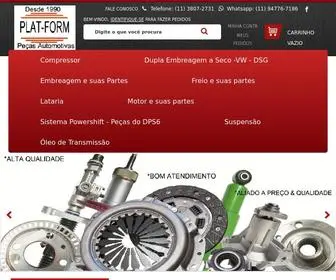 Platformpecas.com.br(PLAT-FORM Peças Automotivas) Screenshot