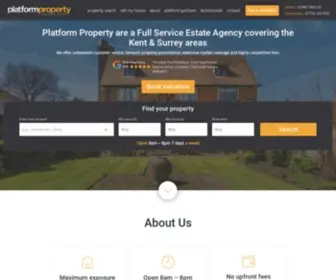 Platformproperty.co.uk(Platform Property) Screenshot