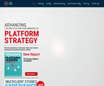 Platformstrategyinstitute.com(Platform Strategy Institute) Screenshot