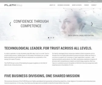 Plathgroup.com(PLATH Group) Screenshot