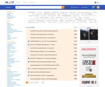 Plati.ru(Digital goods marketplace) Screenshot