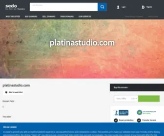 Platinastudio.com(Platina Studio) Screenshot