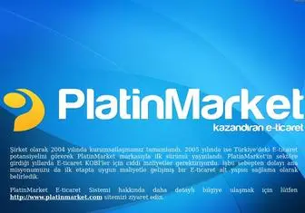 Platinbox.org(PlatinMarket) Screenshot