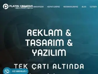 Platincreative.com.tr(Web Tasarım) Screenshot