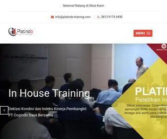 Platindo-Training.com(Platindo Training) Screenshot