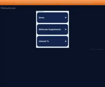 Platiniumtv.com(PLATINIUM TV) Screenshot