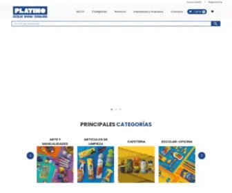 Platino.com.gt(Librería Platino) Screenshot