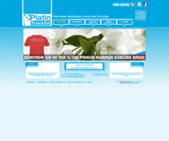 Platintransfer.com(Platin Transfer) Screenshot