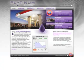 Platinum-Energy.net(Platinum Energy) Screenshot