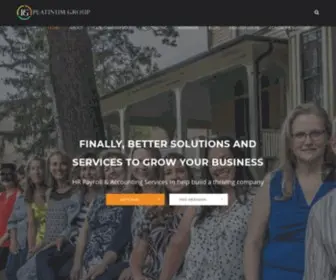 Platinum-GRP.com(Platinum Group) Screenshot