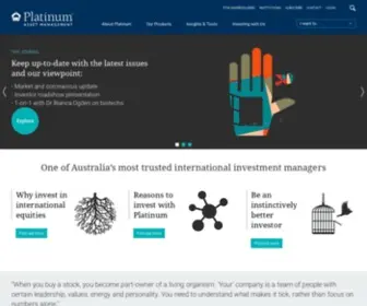 Platinum.com.au(Platinum Asset Management) Screenshot