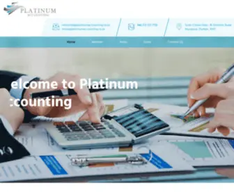 Platinumaccounting.co.za(Platinum Accounting) Screenshot