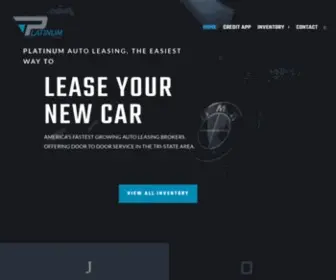 Platinumautousa.com(PLATINUM AUTO LEASING) Screenshot