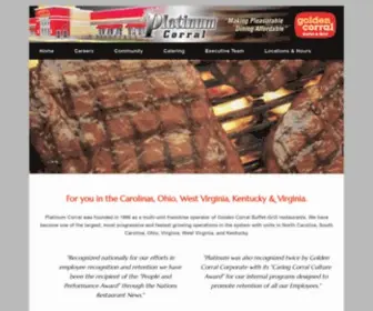 Platinumcorral.com(Making Pleasurable Dining Affordable) Screenshot