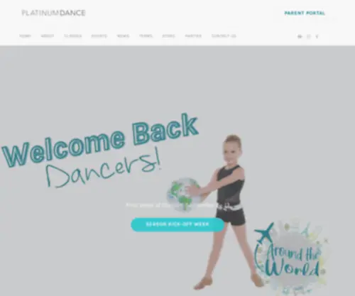 Platinumdancecenter.com(Platinum Dance Center) Screenshot