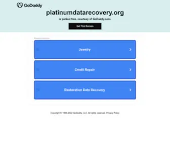 Platinumdatarecovery.org(Platinumdatarecovery) Screenshot