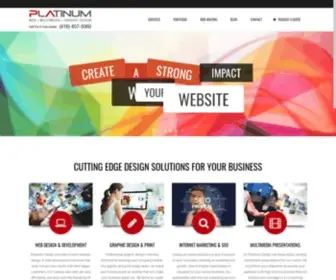 Platinumdesign.ca(Platinum Design) Screenshot