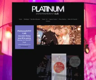 PlatinumdjNY.com(Platinum DJ NY) Screenshot