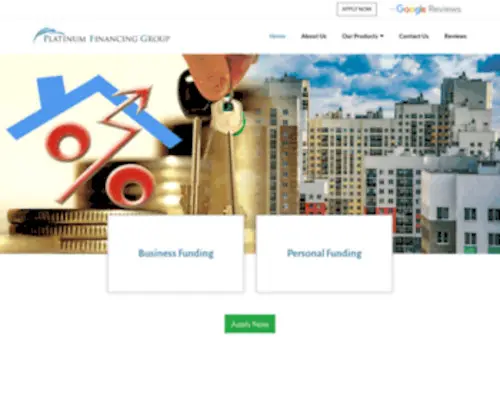 Platinumfinancinggroup.com(Platinumfinancinggroup) Screenshot