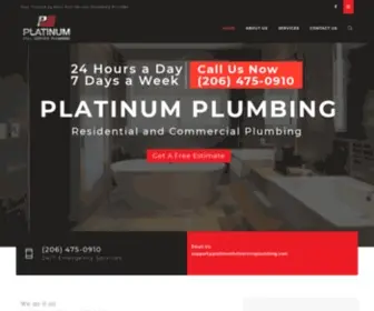 Platinumfullserviceplumbing.com(Platinum Full Service Plumbing) Screenshot