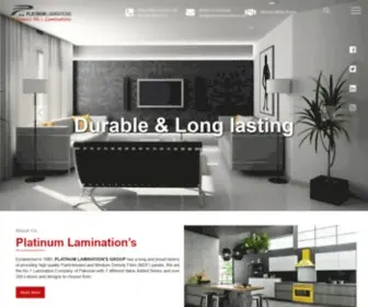 Platinumlaminations.com(Platinumlaminations) Screenshot