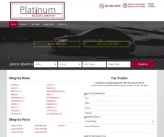 Platinummotorcompany.com(Platinummotorcompany) Screenshot