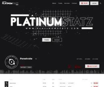 Platinumstatz.com(Buy Rap Beats Online) Screenshot