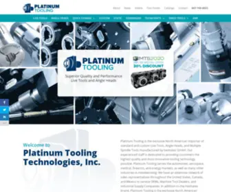 Platinumtooling.com(Platinum Tooling) Screenshot