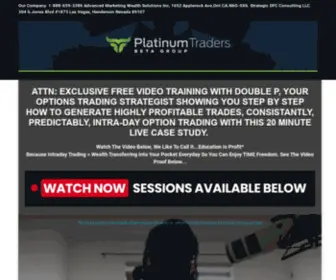 Platinumtraderoptions.com(Platinumtraderoptions) Screenshot