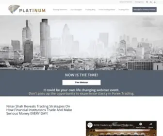 Platinumtradingsystems.com(Trade forex) Screenshot