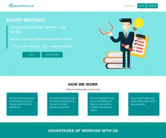 Platinumwriters.net(FREELANCE WRITING JOBS) Screenshot