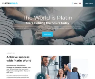 Platinworld.com(Platin world) Screenshot