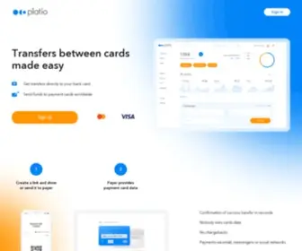 Platio.com(Multi-Asset Platform) Screenshot