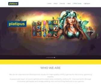 Platipusgaming.com(Platipus) Screenshot