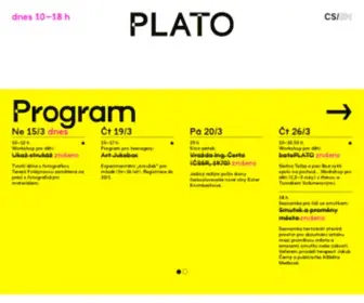 Plato-Ostrava.cz(PLATO Ostrava) Screenshot