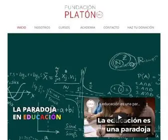 Platoneduca.cl(Platón Educa) Screenshot