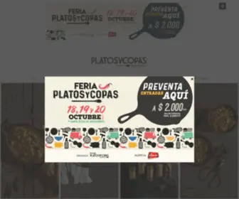 Platosycopas.cl(Platos y Copas) Screenshot